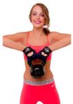 S-Sport Halteră pentru urechi, metal - Kettlebell, 4 kg (1625)