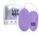 LUV EGG XL - ou vibrator cu acumulator, purtabil, cu telecomandă (mov)