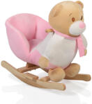 Moni Toys Hintázó maci 60 cm pink