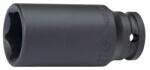 Hans Tools 1/2" gépi hosszú dugókulcsfej 19x80mm CrMo 84300M19 (060103-0022) - hegessz