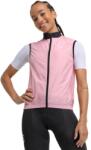 SIROKO Women Cycling Szélálló kerékpáros mellény V1-W Berthel Rózsaszín rózsaszín