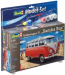 Revell VW T1 Samba Bus 1: 24 makett készlet kiegészítőkkel (67399) (67399)