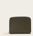 AllSaints bőr pénztárca LENA HEX - zöld Univerzális méret
