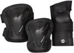 Powerslide Térdvédő készlet Powerslide Basic (x3) XL fekete