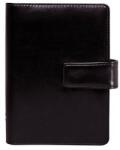 Saturnus Kalendárium, gyűrűs, betétlapokkal, M, műbőr, SATURNUS, 223, fekete