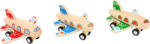 Legler Avion din lemn cu motor cu arc 1 buc verde