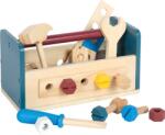 Legler Banc de lucru și cutie de scule 2 în 1 Workshop Set bricolaj copii