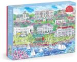 Galison Puzzle Galison Michael Storrings Conacele din Newport 1000 de piese Puzzle