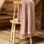 Kave Home Rózsaszín pamut babatakaró Kave Home Ria 100 x 70 cm (LF-K0500013JJ23)
