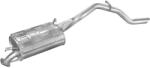 Polmo hátsó kipufogódob, Suzuki Ignis Van, Subaru Justy Hatchback, 1.3-1.5, 2003-2004