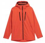 4F Férfi logós kabát narancssárga|sárga