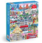 Galison Puzzle Világ városai Michael Storrings 1000 darab