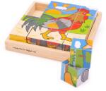 Bigjigs Toys Képkockák Farm