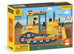 Mudpuppy Buldozer Puzzle 48 darabos