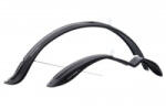 DSX Set 2 aparatori roti biciclete, Simpla Raptor SDL prindere cu tije, culoare negru (B299)