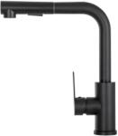 Gamma Side 2 konyhai csaptelep fekete beépíthető