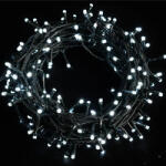  Kültéri LED fényfüzér 5000 cm, 1000 db Hideg fehér LED (KDT 102)