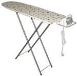 Eurogold fa vasalóállvány 120 x 38 cm mintás (EG 38) Vasalódeszka