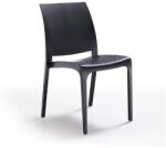 Volare műanyag kerti szék grafit szürke (LBIVOLGR)