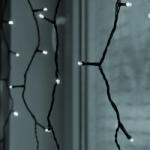  Kültéri LED fényfüggöny, hideg fehér, 1 x 4 méter (KDK 014)