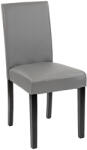 Leziter Kelly bőr étkezőszék szürke színben (LKE-GR)