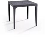  Malina műanyag kerti asztal grafit szürke (LBIMALGR)