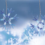  Hópihe jégcsapfüzér, hideg fehér, átlátszó kábel, 54 LED, 2, 7 m (KDH 001)