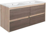 Leziter Porto 120 alsó szekrény mosdóval (PO120ASTRSZ) - fabuland