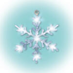  Beltéri LED hókristály ablakdísz (SM 92)