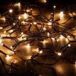  Kültéri LED Fényfüzér 240 db meleg fehér LED-del (KDT 241)