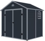  Ave G 8x6 műanyag kültéri kerti ház szürke (BAT 7)