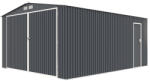  Kültéri fém kerti tároló ház szürke S1004B (BAT 13)