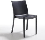  Pirlo műanyag kerti szék grafit szürke (LBIPIRGR)