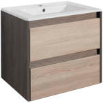 Leziter Porto 60 alsó szekrény mosdóval (PO60ARSZST) - fabuland