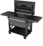 Keter Patio Cooler és Beverage cart műanyag kerti grill asztal szürke (255187)