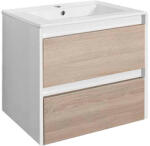 Leziter Porto 60 alsó szekrény mosdóval (PO60AFST) - fabuland