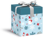  Díszdoboz Összehajtható 12x12x15 cm Világoskék (MFP5370602)