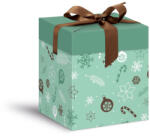  Díszdoboz Összehajtható 12x12x15 cm Menta (MFP5370600)