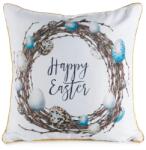 Eurofirany Spring51 húsvéti díszpárnahuzat Fehér 45x45 cm