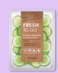 Tony Moly Szövet arcmaszk uborka kivonattal Fresh To Go Cucumber Mask Sheet - 20 g / 1 db