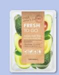 Tony Moly Mască cu avocado Fresh To Go Avocado Mask Sheet - 25 g / 1 buc Masca de fata