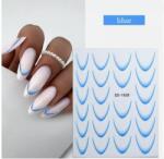  Körömmatrica - SD-1928 French ombre