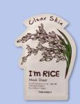 Tony Moly I'm Rice Mask Sheet Brightening - 21 ml / 1 sheet Masca de fata