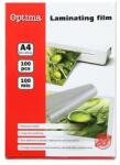 Optima Lamináló fólia OPTIMA A/4 100 mikron fényes 100/csom (20271) - fotoland