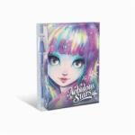 Nebulous Stars mini jegyzetfüzet matricákkal és tollal - Isadora