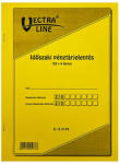 VECTRALINE Nyomtatvány időszaki pénztárjelentés VECTRALINE A/4 álló 25x4 lapos (B13-21/V) - papir-bolt