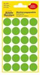 AVERY Etikett AVERY 3597 öntapadó jelölőpont zöld 18mm 96 jelölőpont/csomag (3597) - fotoland