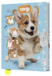 Junior Emlékkönyv JUNIOR Corgi lakattal (DBL36-2509) - papir-bolt