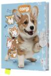 Junior Emlékkönyv JUNIOR Corgi lakattal (DBL36-2509) - fotoland