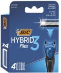 BIC Borotvafej BIC Hybrid Flex3 mozgófejes mozgópengés 4 darab/bliszter